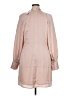 Express 100% Polyester Solid Tan Casual Dress Size XL - photo 2