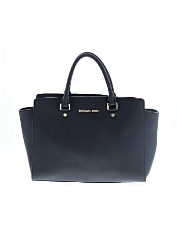 MICHAEL Michael Kors Leather Satchel (view 1)