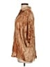 billy j Tan 3/4 Sleeve Button-Down Shirt Size L - photo 5