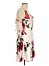Francesca's 100% Polyester Floral Ivory Cocktail Dress Size L - photo 4
