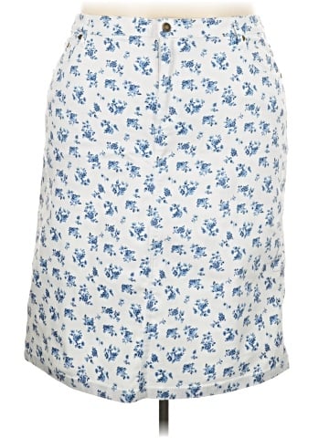 Woman Within Casual Skirt (view 1)