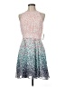 Maison Jules 100% Polyester Print Blue Cocktail Dress Size 6 - photo 1