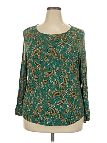 Emaline Woman 3/4 Sleeve Blouse (view 1)