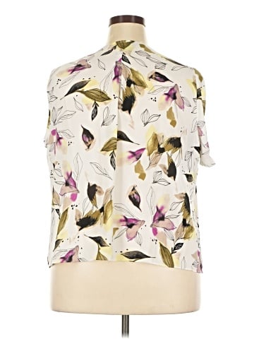 Alfani Short Sleeve Blouse (view 2)