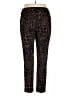 Kasper Animal Print Black Casual Pants Size 14 - photo 2