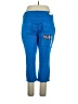Bandolino Color Block Blue Active Pants Size 16 - photo 2