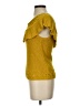 Anthropologie Yellow Short Sleeve Top Size XS - photo 5