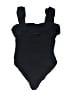 Eberjey Solid Black One Piece Swimsuit Size M - photo 2
