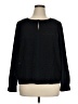 Coldwater Creek Black Long Sleeve Blouse Size 16 - photo 1