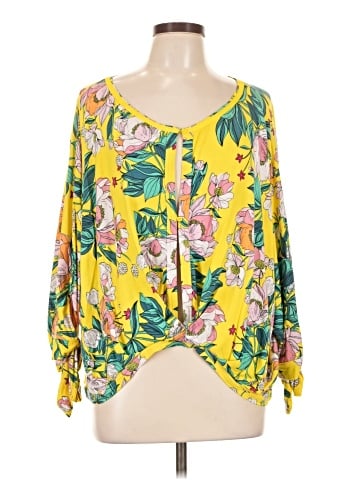 Free People Long Sleeve Blouse (view 1)