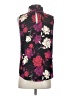 Vince Camuto 100% Polyester Black Sleeveless Blouse Size S - photo 2