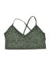 Gap Fit Animal Print Green Swimsuit Top Size M - photo 1