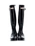Hunter Black Rain Boots Size 8 - photo 2
