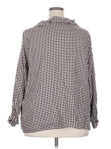 Lane Bryant Long Sleeve Blouse (view 2)