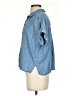 Splendid 100% Lyocell Blue Short Sleeve Button-Down Shirt Size S - photo 5