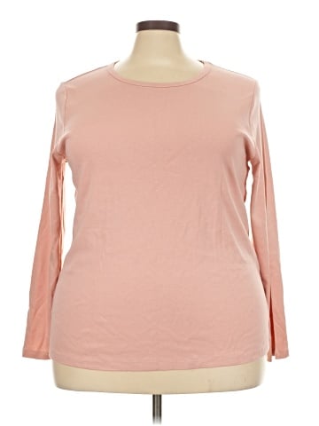 St. John's Bay Long Sleeve T-Shirt (view 1)