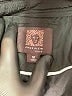 Anne Klein 100% Polyester Argyle Black Coat Size M - photo 6