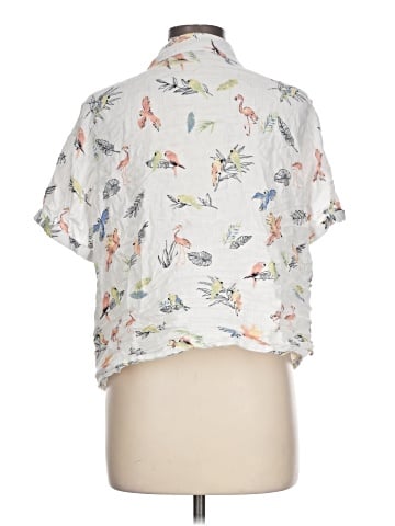 Cj Banks Short Sleeve Blouse (view 2)