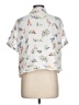 Cj Banks Print Ivory Short Sleeve Blouse Size L (estimated) - photo 2