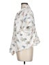 Cj Banks Print Ivory Short Sleeve Blouse Size L (estimated) - photo 5