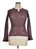 One Step Up Burgundy Long Sleeve Top Size 14 - 16 - photo 1