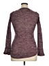 One Step Up Burgundy Long Sleeve Top Size 14 - 16 - photo 2