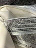 MNG 100% Viscose Metallic Silver Casual Pants Size 2 - photo 9
