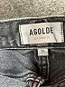 AGOLDE 100% Cotton Chevron-herringbone Gray Jeans Size 25 waist - photo 9