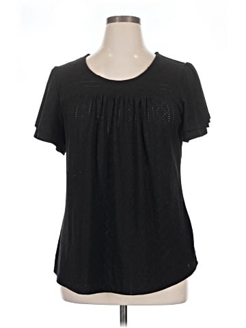 Notations Short Sleeve Top (view 1)