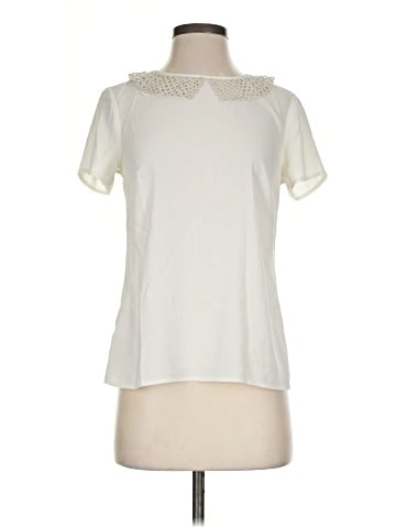 Ann Taylor Short Sleeve Blouse (view 1)