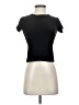 BCBG Black Short Sleeve Top Size S - photo 1