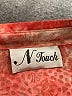 N Touch Tie-dye Red 3/4 Sleeve Button-Down Shirt Size 1X - photo 7