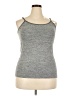 Apt. 9 Gray Tank Top Size 3X - photo 1