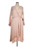 Express 100% Polyester Pink Casual Dress Size XL - photo 1