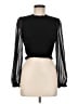 Wilfred 100% Polyester Black Long Sleeve Top Size M - photo 1