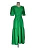 DKNY 100% Polyester Green Casual Dress Size 2 - photo 1