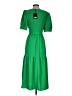 DKNY 100% Polyester Green Casual Dress Size 2 - photo 2