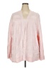 Karen Scott Pink Cardigan Size 3X - photo 1