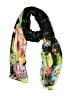 By Design 100% Polyester Floral Black Scarf One size - photo 1