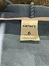 Carter's Blue Zip Up Hoodie 3-6 MO / 6 MO - photo 3