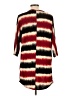 Auditions Tie-dye Burgundy Casual Dress Size L - photo 2