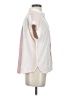 Splendid Color Block Pink Short Sleeve Blouse Size S - photo 4