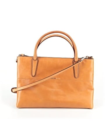 Coach Leather Satchel (view 1)