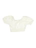 Mini Boden Ivory Short Sleeve Blouse Size 6 - 7 - photo 1