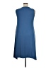 Anne Klein Solid Blue Casual Dress Size XL - photo 2