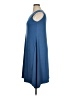 Anne Klein Solid Blue Casual Dress Size XL - photo 5