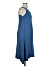 Anne Klein Solid Blue Casual Dress Size XL - photo 4