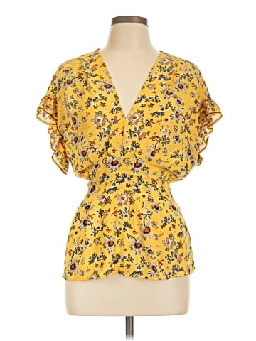 Max Studio Short Sleeve Blouse (view 1)