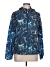 Under Armour 100% Nylon Print Blue Windbreaker Size L - photo 1