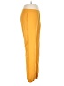 Rosio Solid Yellow Casual Pants Size XL - photo 4